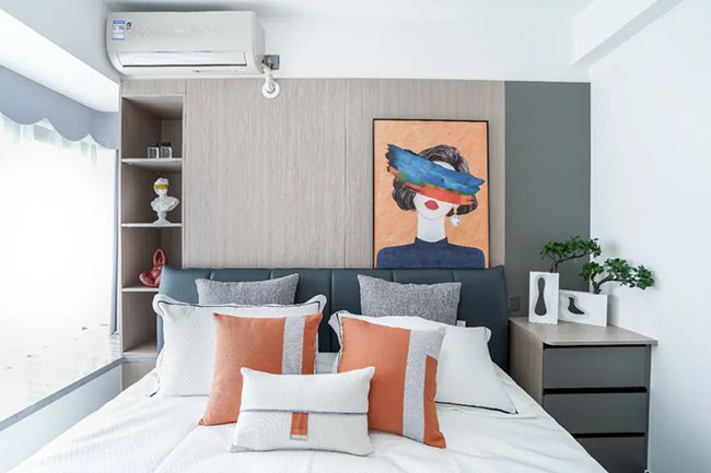 78㎡兩居室，巧妙打造超大收納空間，還能擁有獨立衣帽間